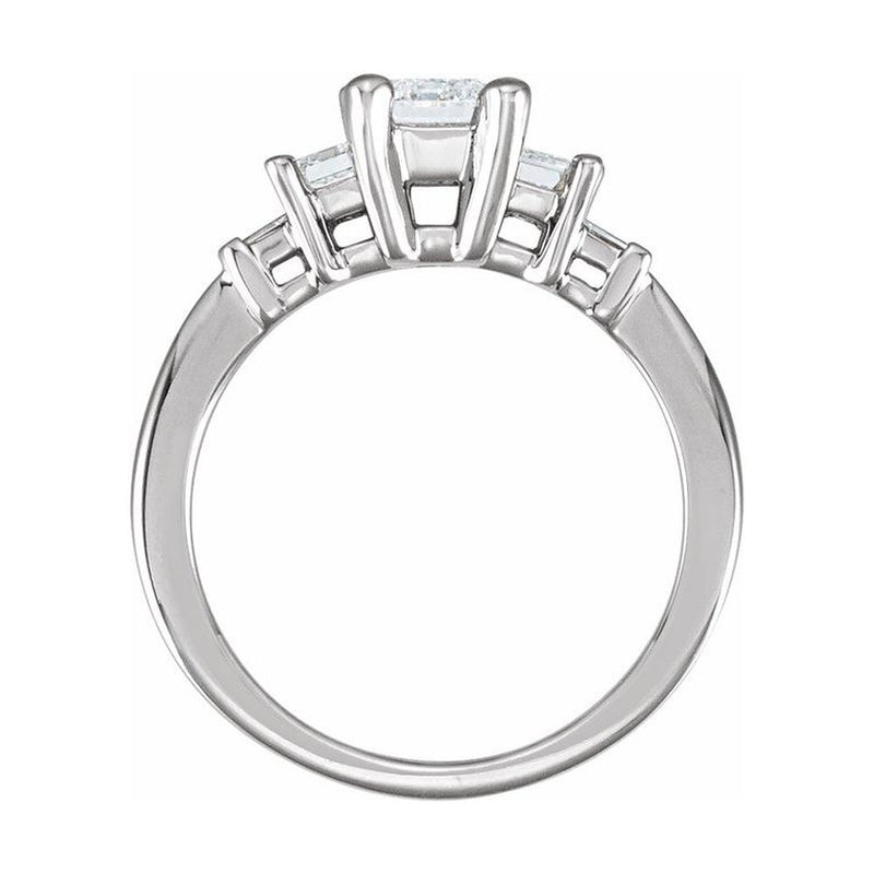 The Zenia Wedding Band - view 3