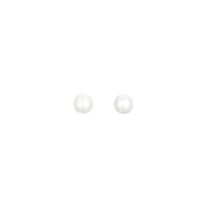 14K Gold 5MM Pearl Stud Earring