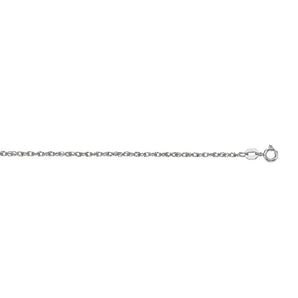 14K Gold .95mm Machine Rope Chain (Carded) 