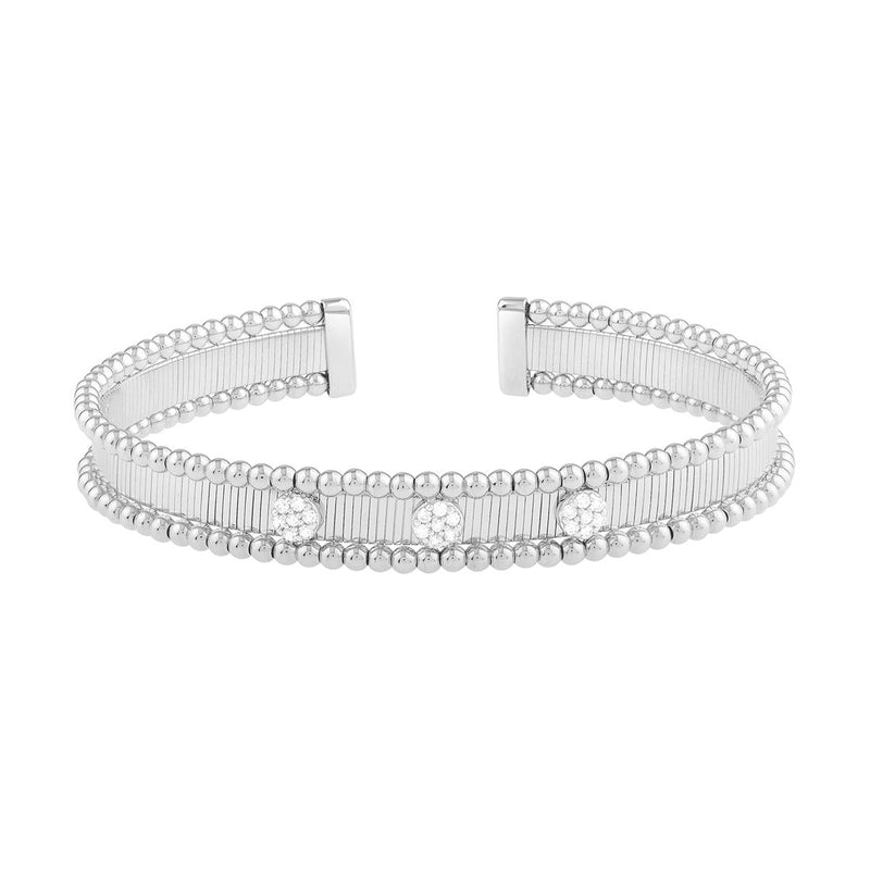 14K Pallina Diamond Bangle 