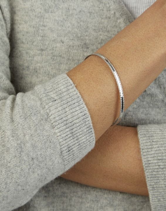 14K Sparkle Spring Bangle