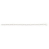 14K 4mm Diamanté Paperclip Bracelet