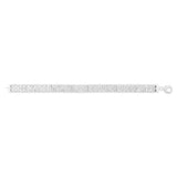 14K Faceted Panther Link Bracelet