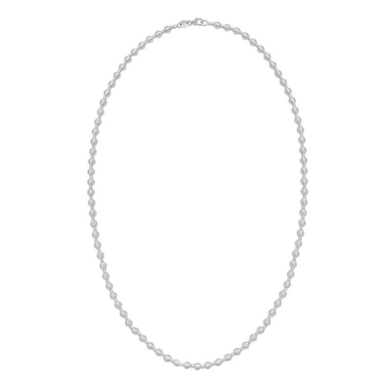 14K Disco DC Bead Chain
