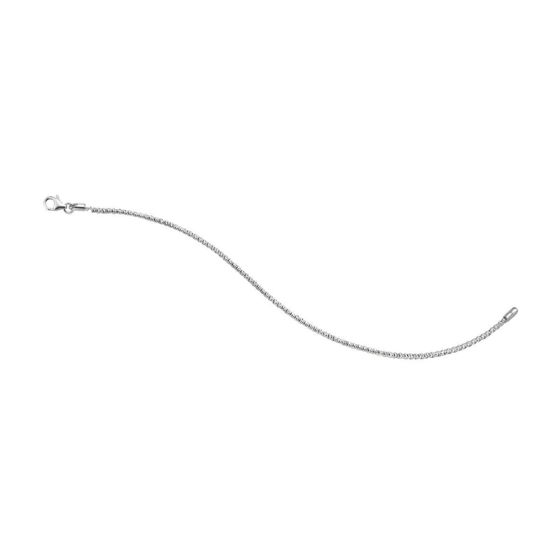 14K 2.1mm Sparkle Spring Chain
