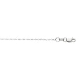 14K Gold 0.87mm Diamond Cut Cable Chain