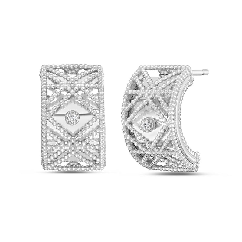 14K Diamond Vannèrie Earrings