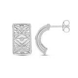 14K Diamond Vannèrie Earrings
