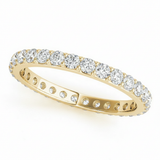 7/8 ctw Wedding Bands Eternity — Yellow Gold