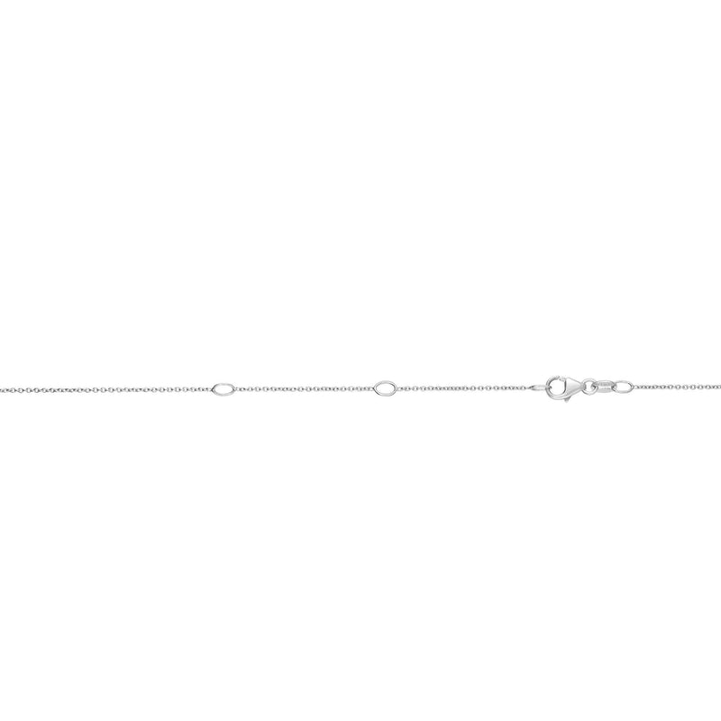 14K Gold .85mm Double Extendable Cable Chain 