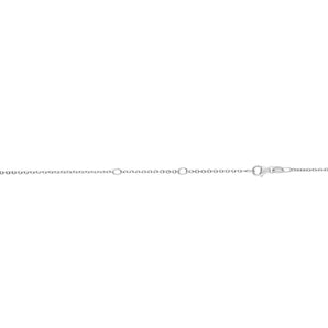 14K Gold 1.2mm Double Extendable Cable Chain 