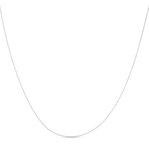 14K Gold 0.8mm Extendable Cable Chain 