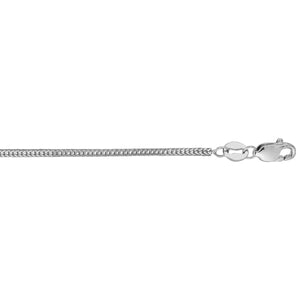 14K Gold 1mm Foxtail Chain 