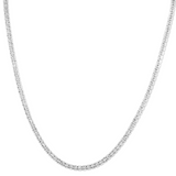 14K 3.3mm Fancy Ice Chain