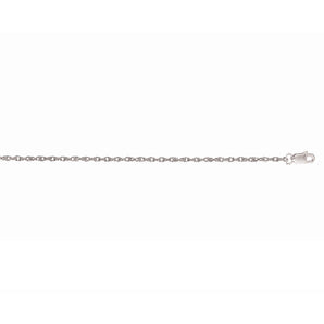 14K Gold 1.2mm Machine Rope Chain (Carded) 