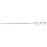 14K Gold .5mm Diamond Cut Flat Cable Chain 