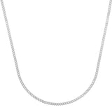 14K Gold 2.8mm Light Gourmette Chain