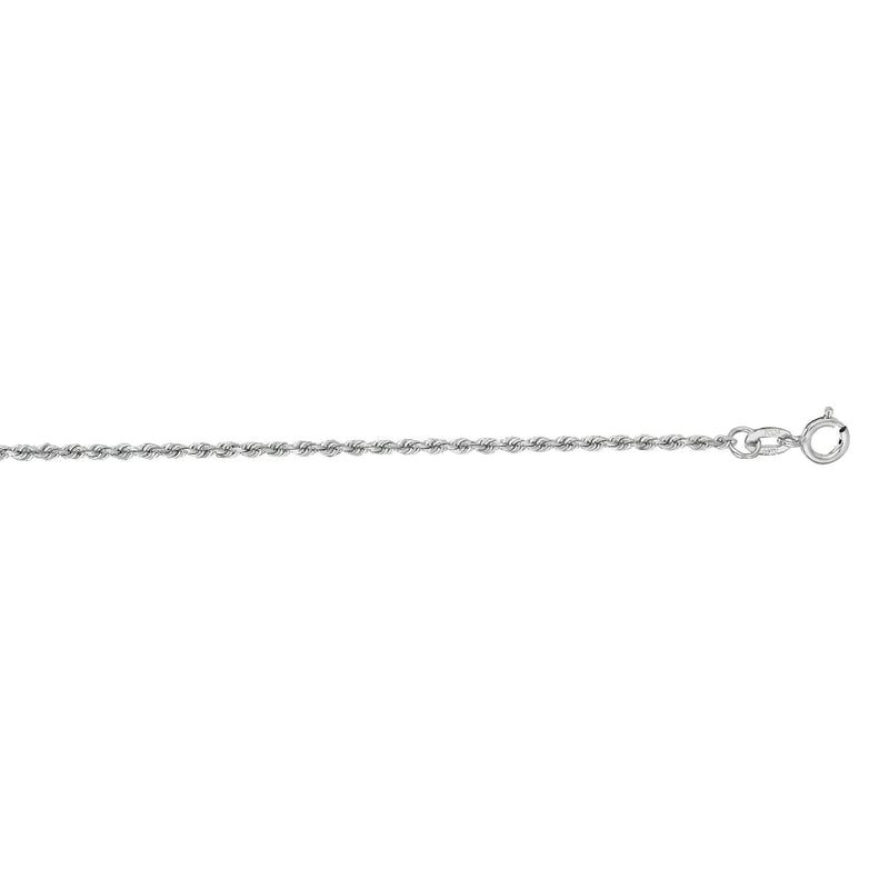 14K Gold 1.4mm Diamond Cut Royal Rope Chain