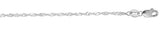 14K Gold 1.3mm Singapore Chain