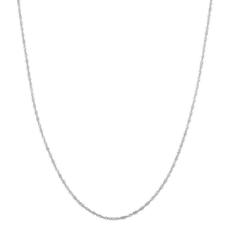 14K Gold 1.8mm Singapore Chain
