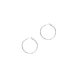 14K Gold 2x30mm Hoops