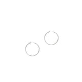 14K Gold 1.5x25mm Hoops