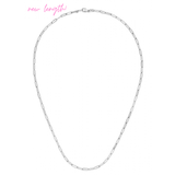 14K Gold 2.5mm Paperclip Chain 