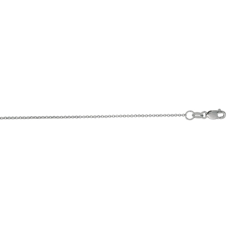 14K Gold 1.1mm Rolo Chain
