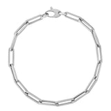 10K Gold 4.2mm Paperclip Chain
