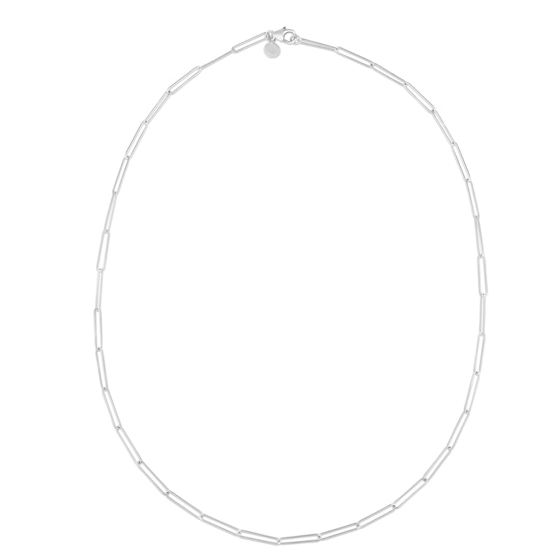 14K Lungo Paperclip Chain
