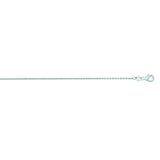 14K Gold 1.1mm Oval Cable Chain
