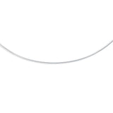 14K Gold 1.5mm Round Omega with Screw off Lock
