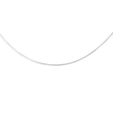 14K Gold 1mm Round Omega with Screw off Lock
