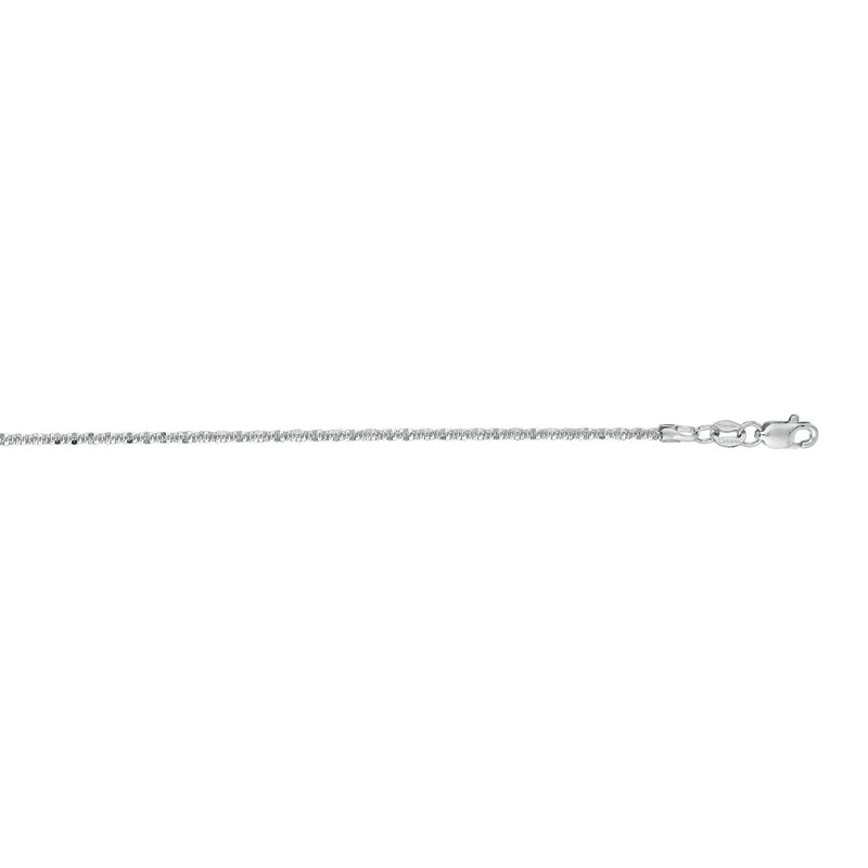 14K Gold 1.5mm Sparkle Chain 