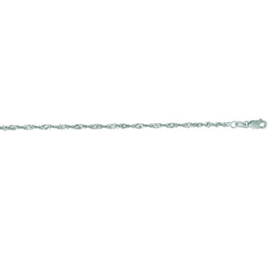 14K Gold 2.1mm Singapore Chain 