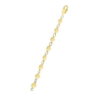 14K Gold Mirror Chain