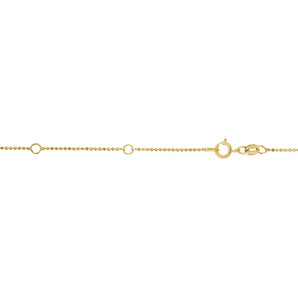 10K .9mm Double Extendable Bead Chain