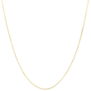 10K Gold 1.3mm French Cable Chain