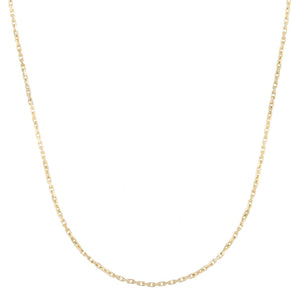 10K Gold 1.9mm French Cable Chain
