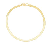 10K Gold 2.8mm Herringbone Chain