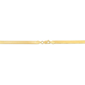 10K Gold 3.8mm Herringbone Chain