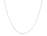 10K Gold .85mm Double Extendable Oval Cable Chain 
